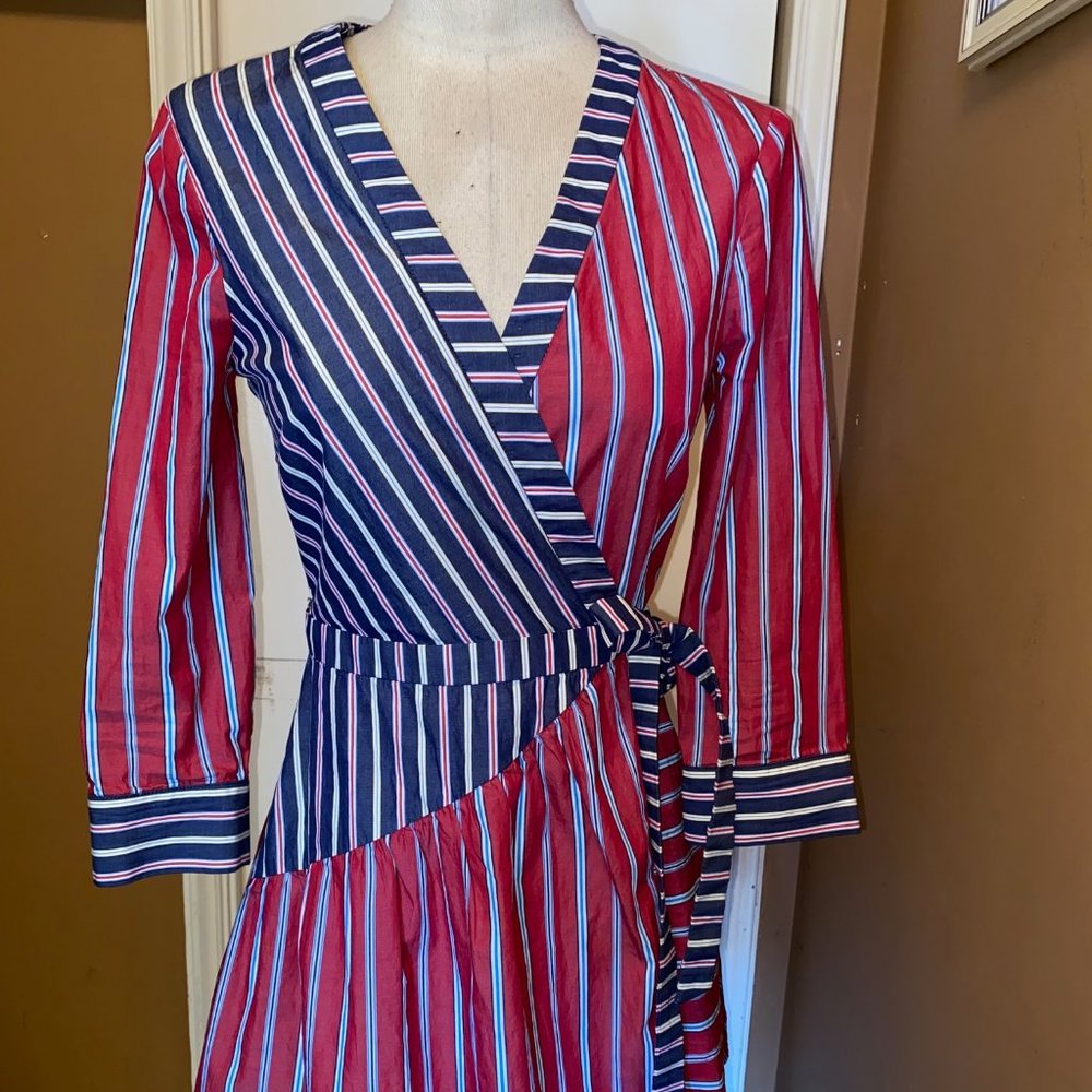 BCBG Striped Dress